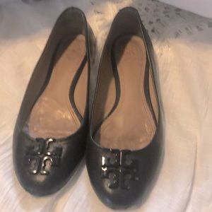 Tory Burch flats Blk Size 8